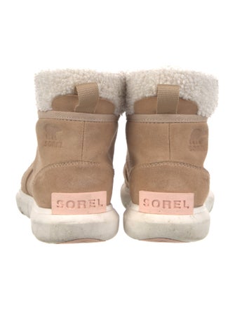 Sorel Suede Lace-Up Boots