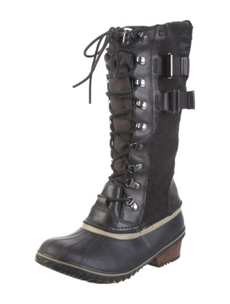 Sorel Leather Lace-Up Boots