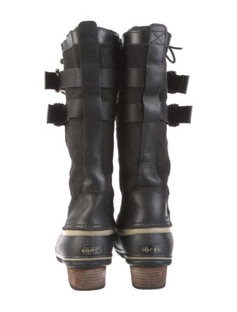 Sorel Leather Lace-Up Boots