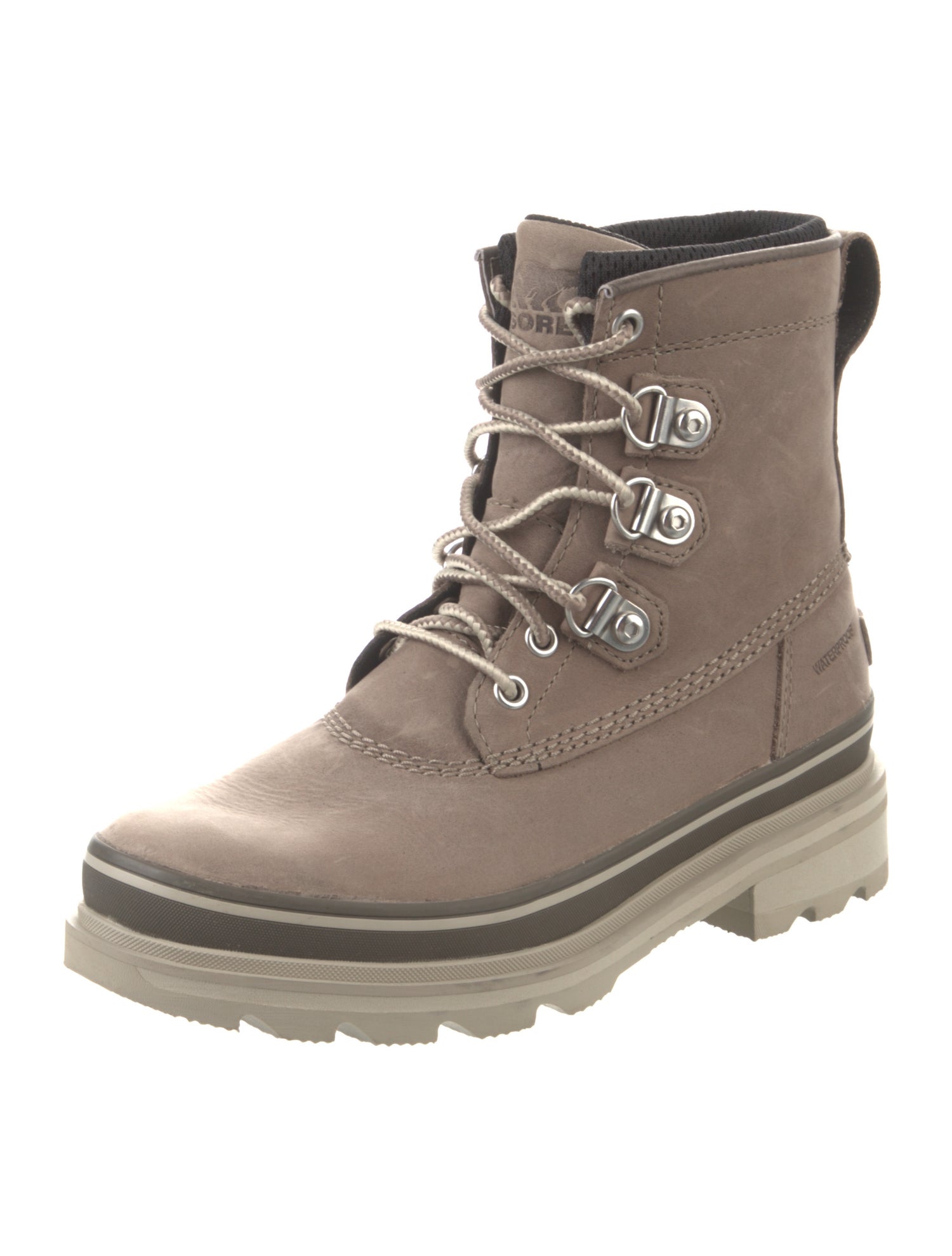 Sorel Suede Combat Boots