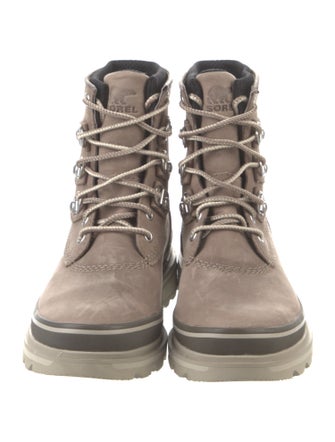 Sorel Suede Combat Boots