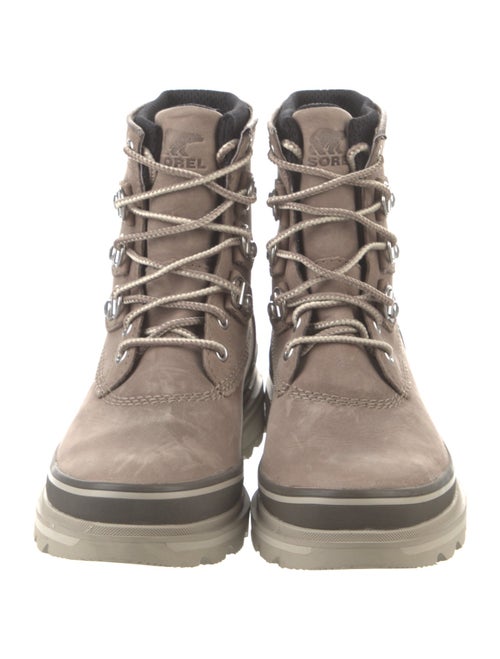 Sorel Suede Combat Boots