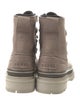 Sorel Suede Combat Boots