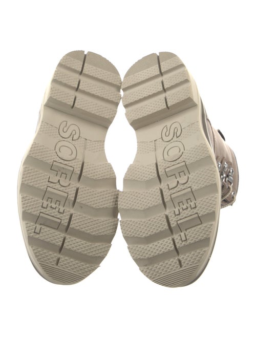 Sorel Suede Combat Boots