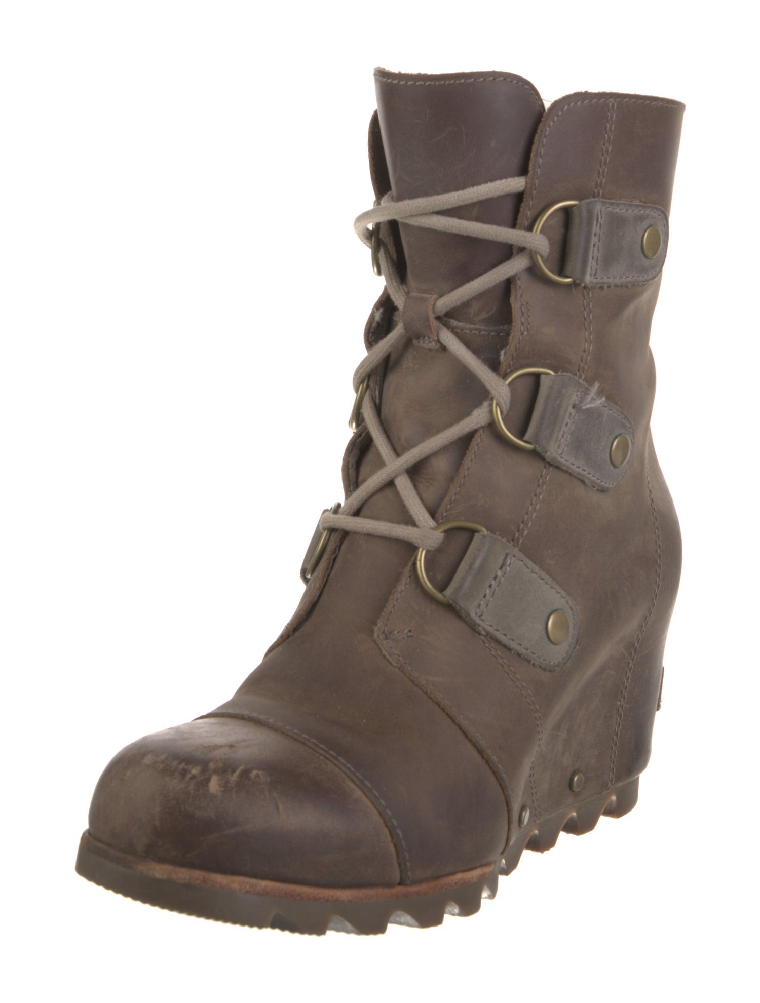 Sorel Leather Lace-Up Boots