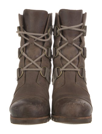 Sorel Leather Lace-Up Boots