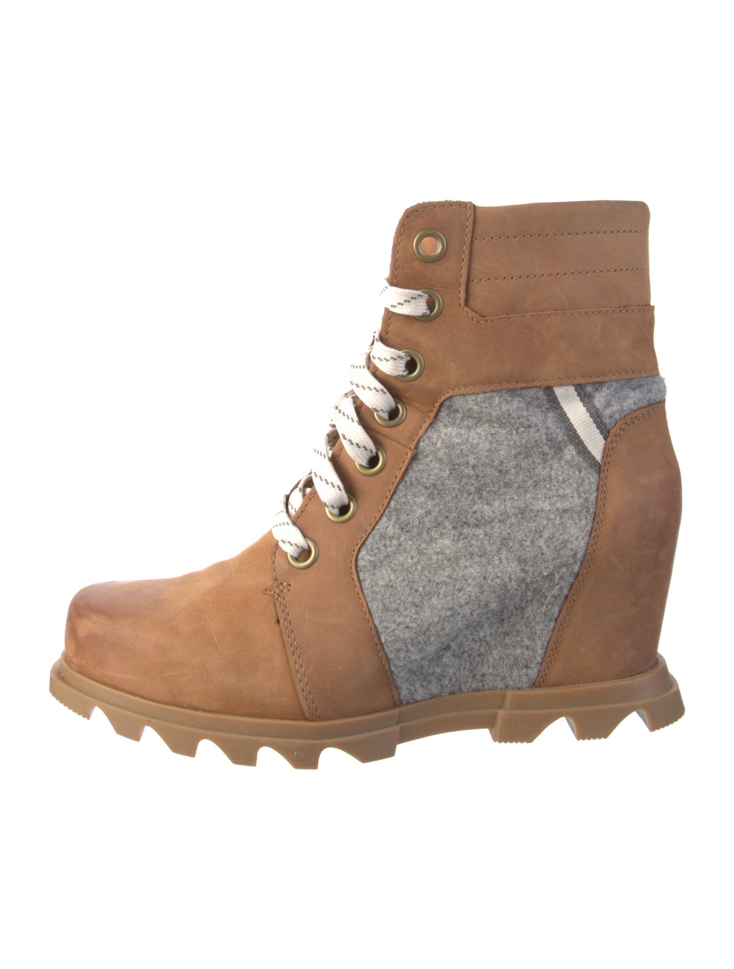 Sorel Suede Printed Combat Boots