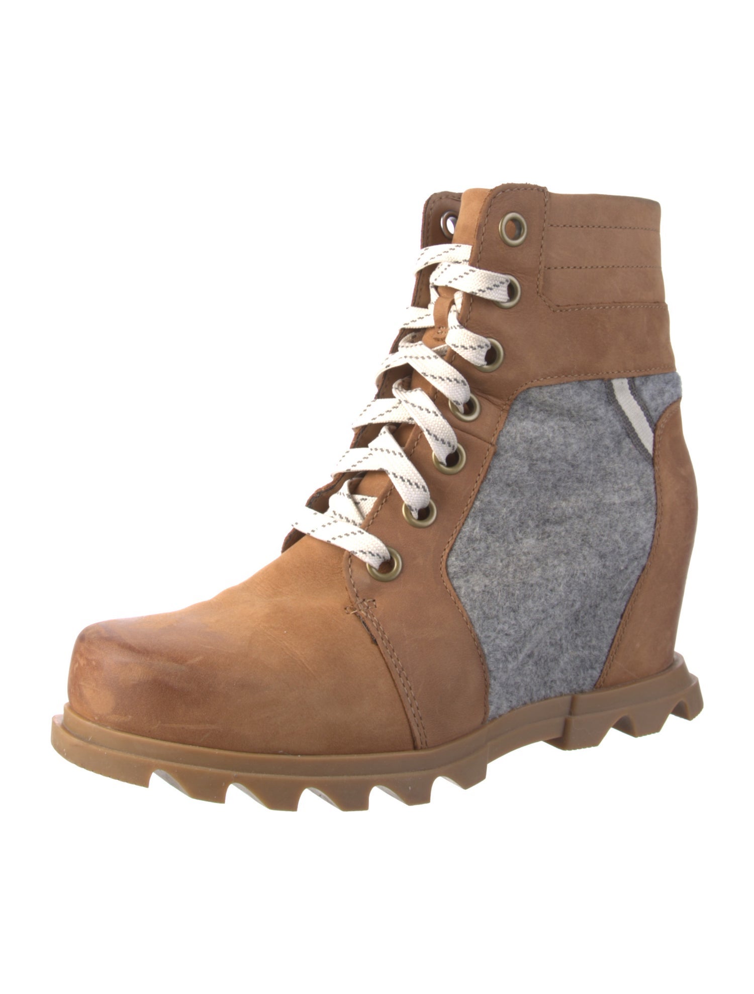 Sorel Suede Printed Combat Boots