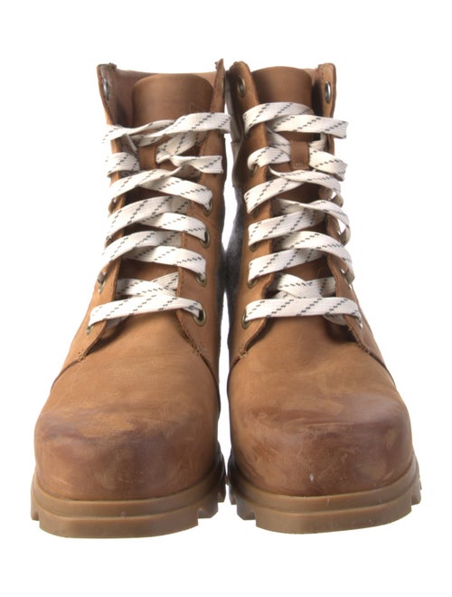 Sorel Suede Printed Combat Boots