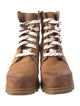 Sorel Suede Printed Combat Boots