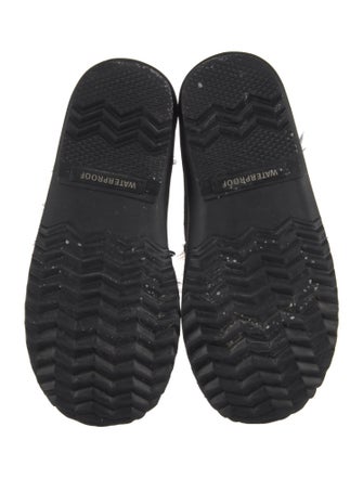 Sorel Suede Faux Fur Trim Lace-Up Boots