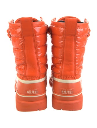 Sorel Leather Combat Boots