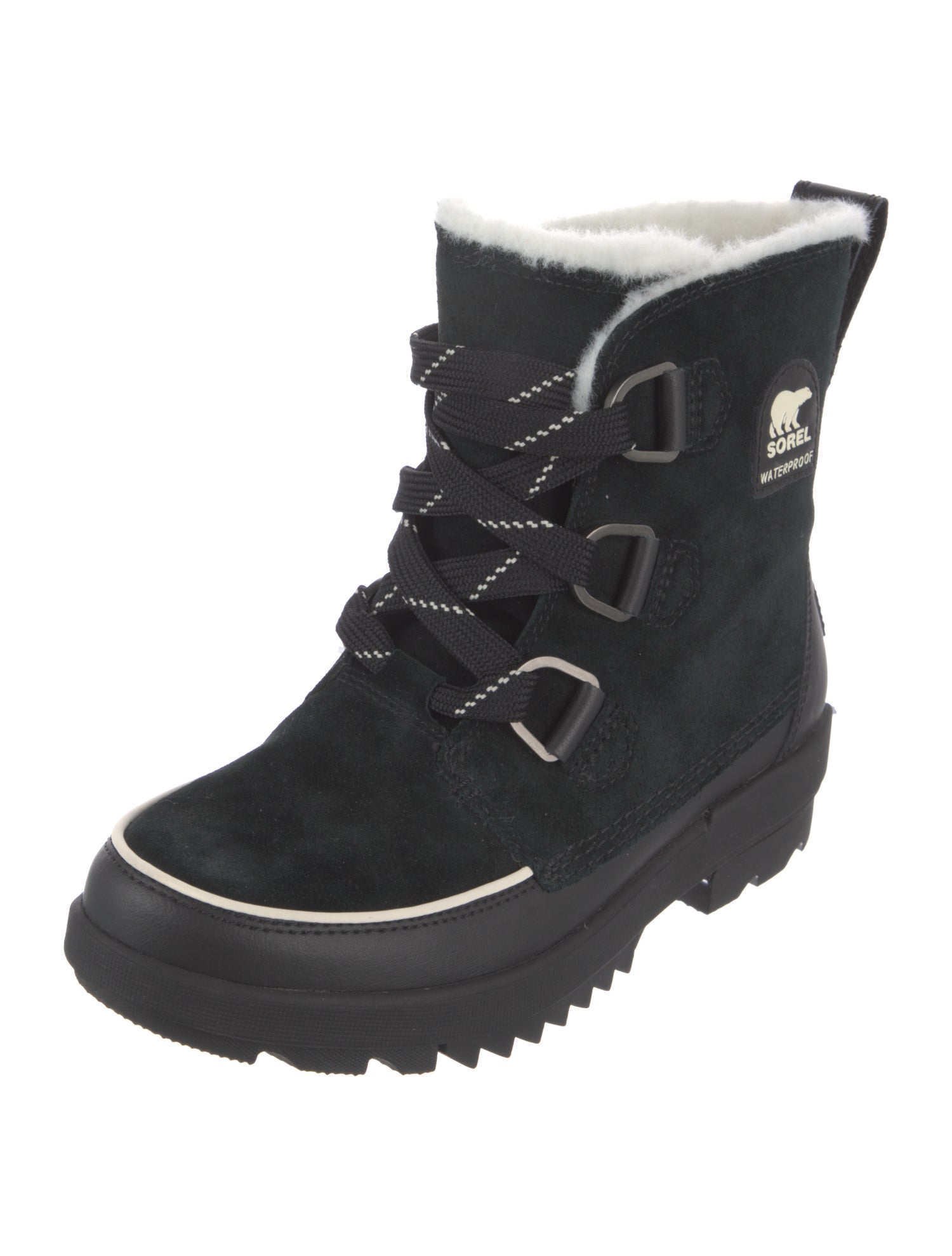 Sorel Suede Combat Boots