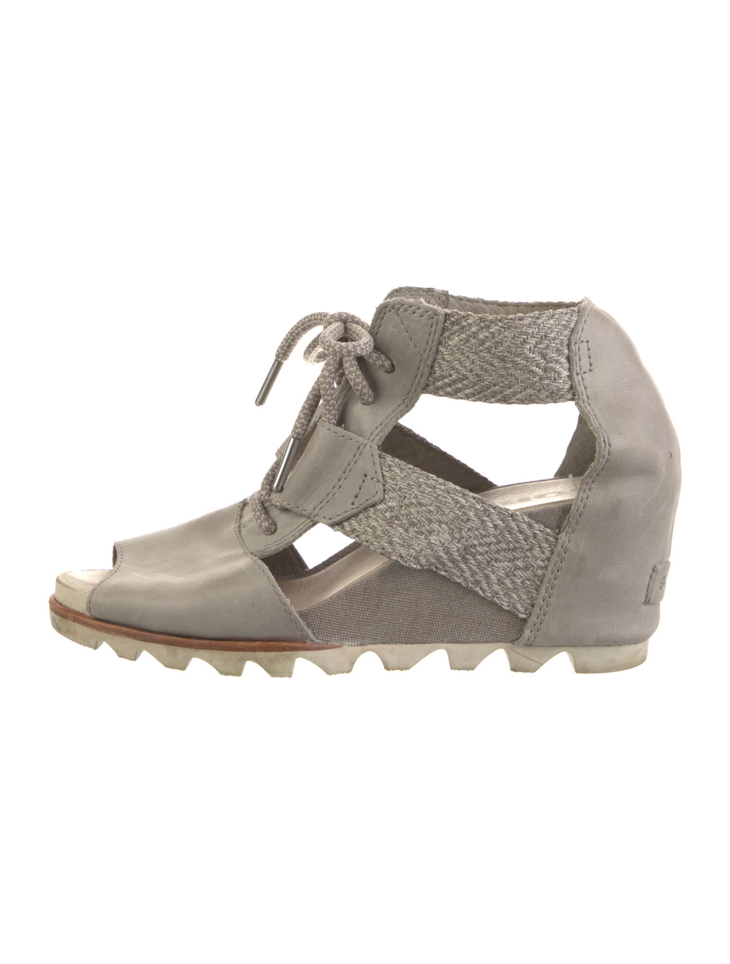 Sorel Suede Cutout Accent Sandals