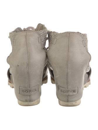 Sorel Suede Cutout Accent Sandals