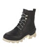 Sorel Leather Combat Boots
