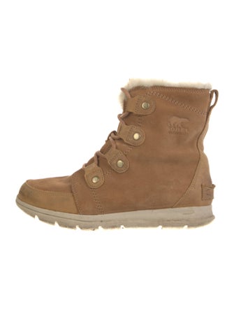 Sorel Suede Lace-Up Boots