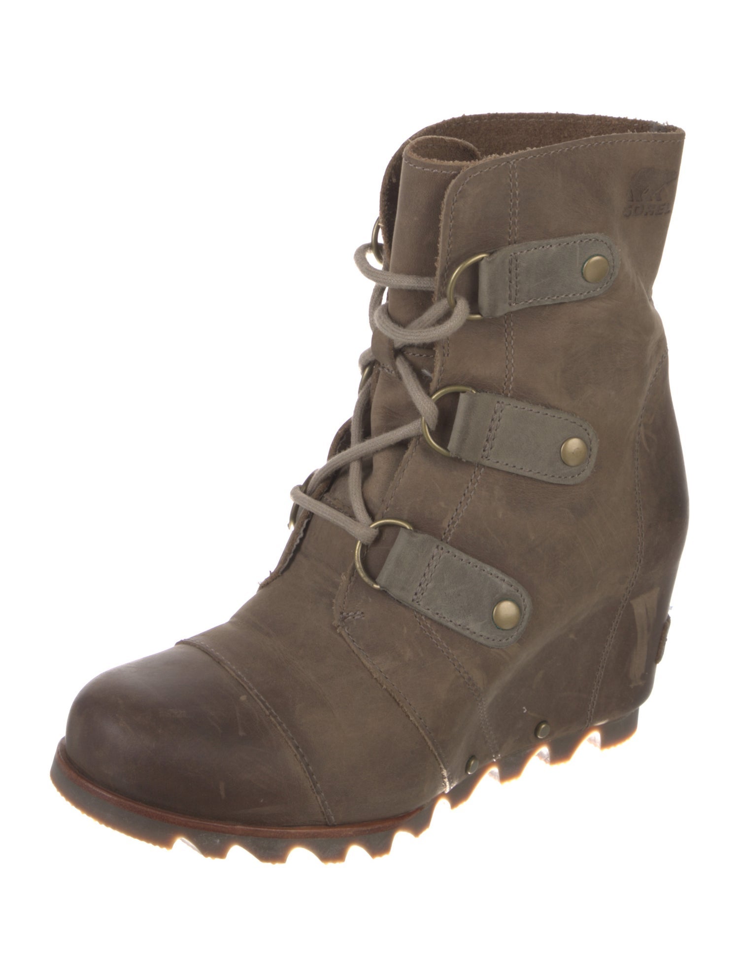 Sorel Leather Lace-Up Boots