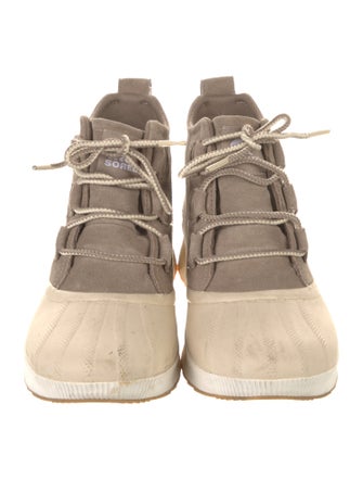 Sorel Suede Lace-Up Boots