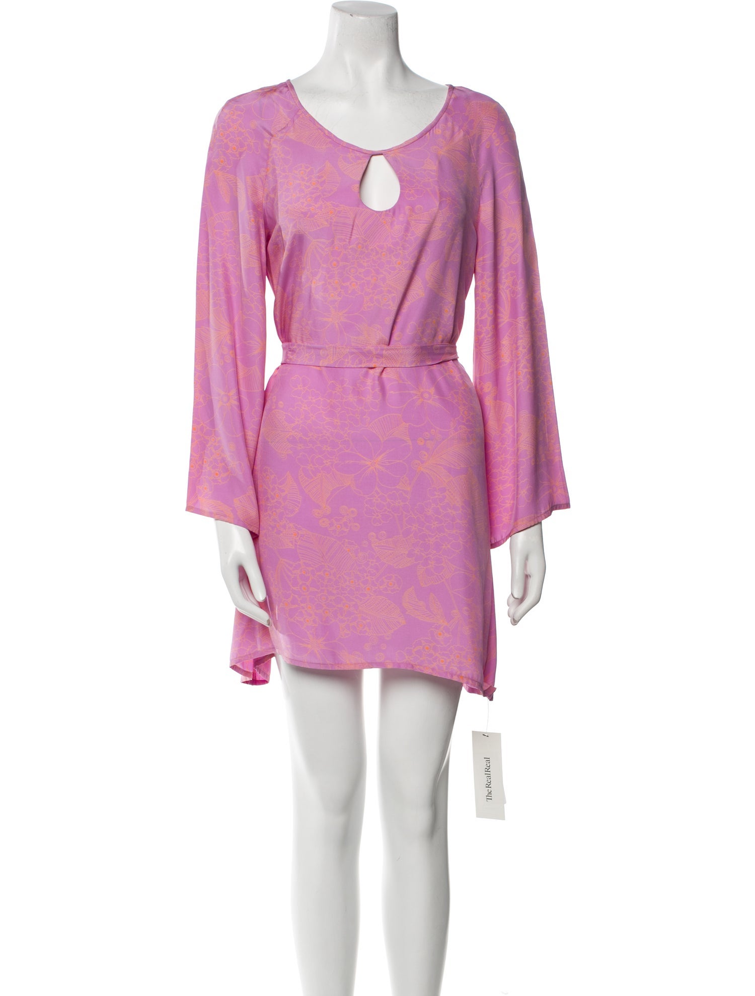 Soler Scoop Neck Mini Dress