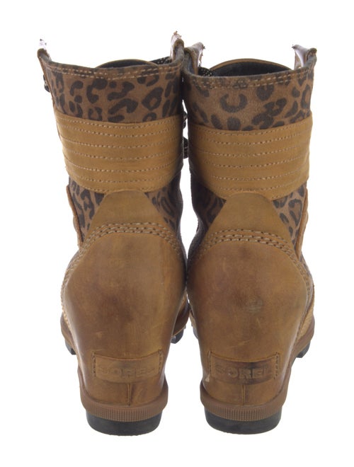 Sorel Nubuck Printed Lace-Up Boots