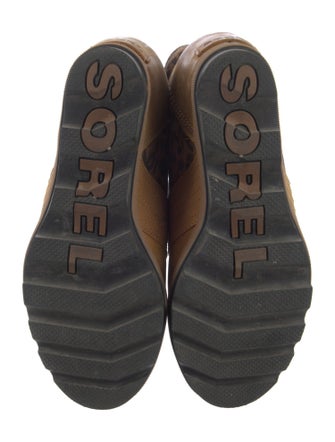 Sorel Nubuck Printed Lace-Up Boots