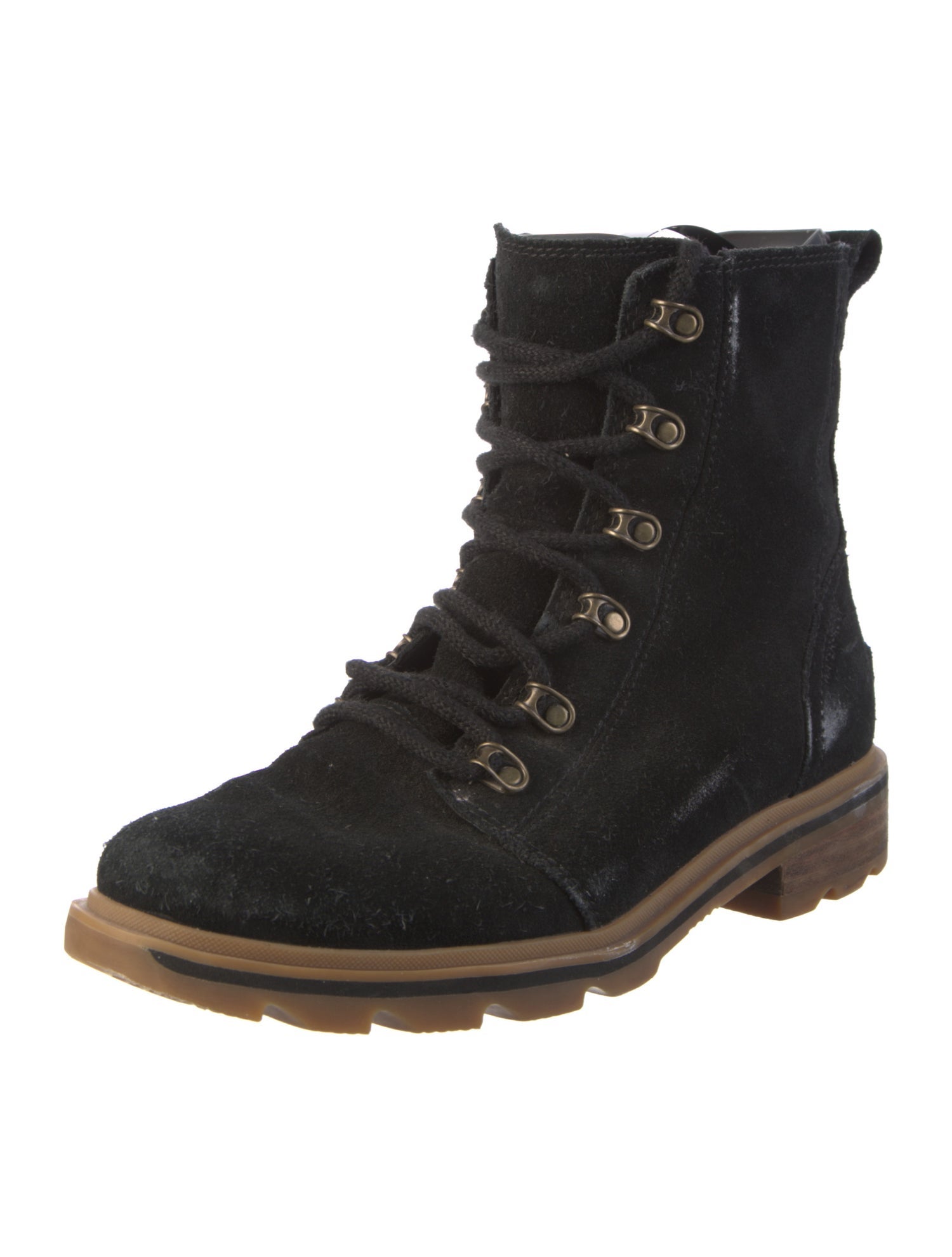 Sorel Suede Combat Boots
