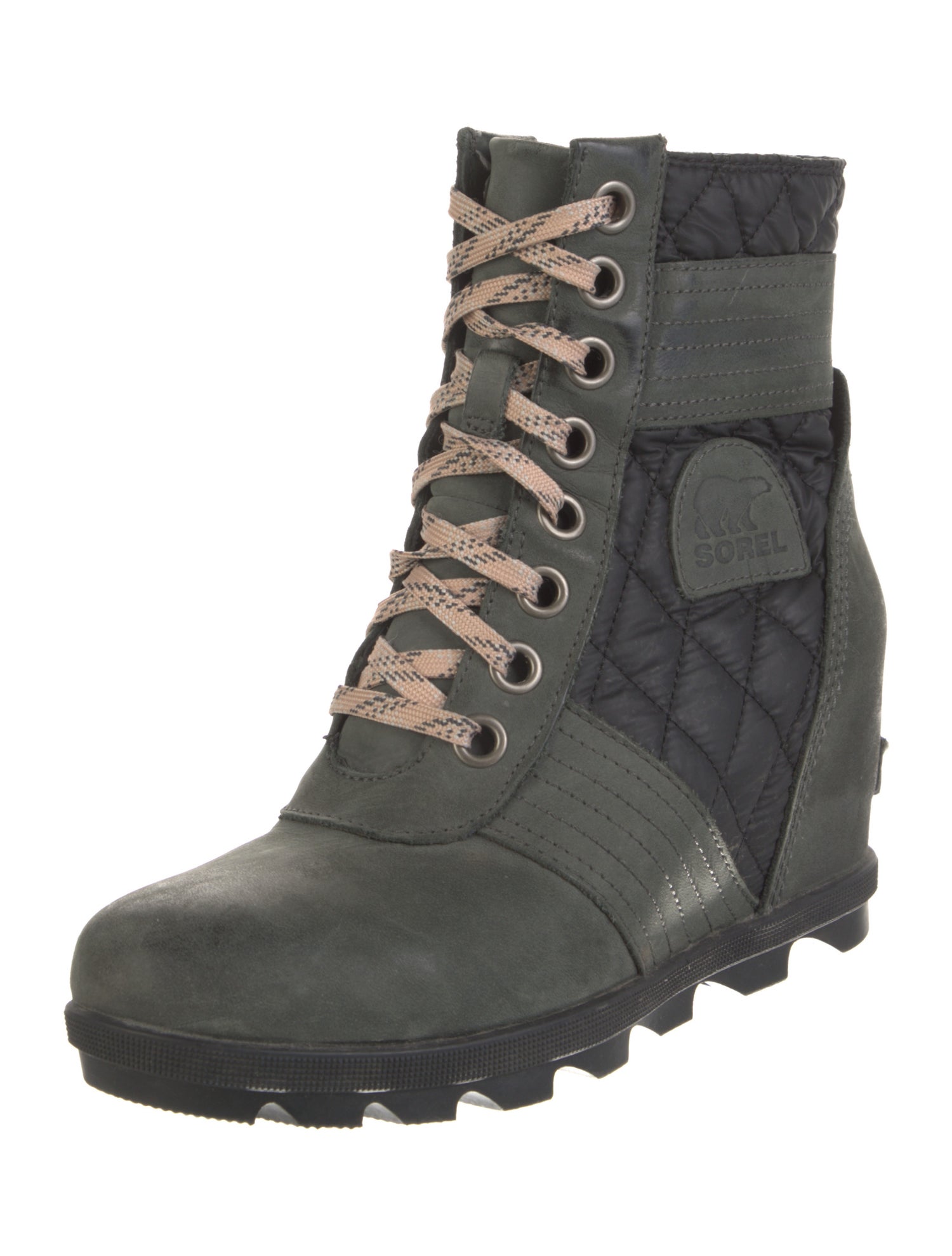 Sorel Leather Lace-Up Boots