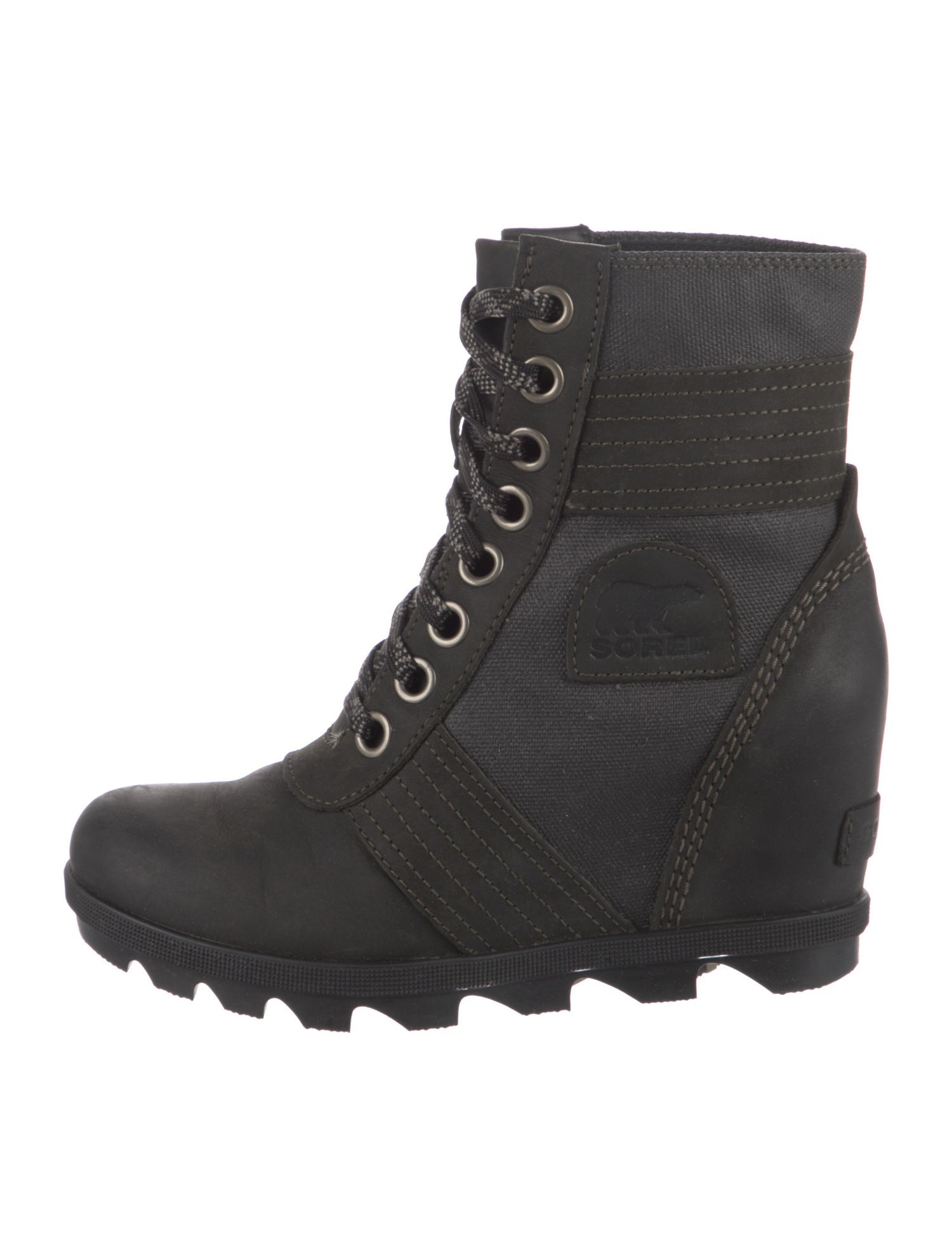 Sorel Suede Printed Combat Boots
