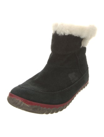 Sorel Signature Logo Suede Boots