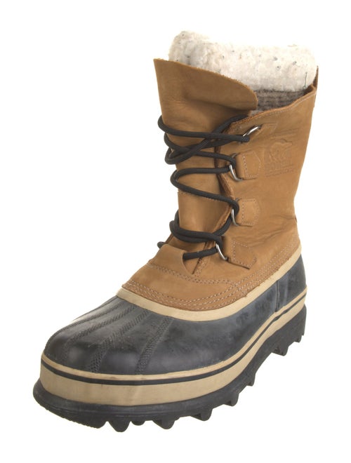 Sorel Suede Printed Lace-Up Boots