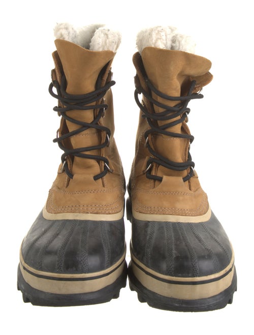 Sorel Suede Printed Lace-Up Boots