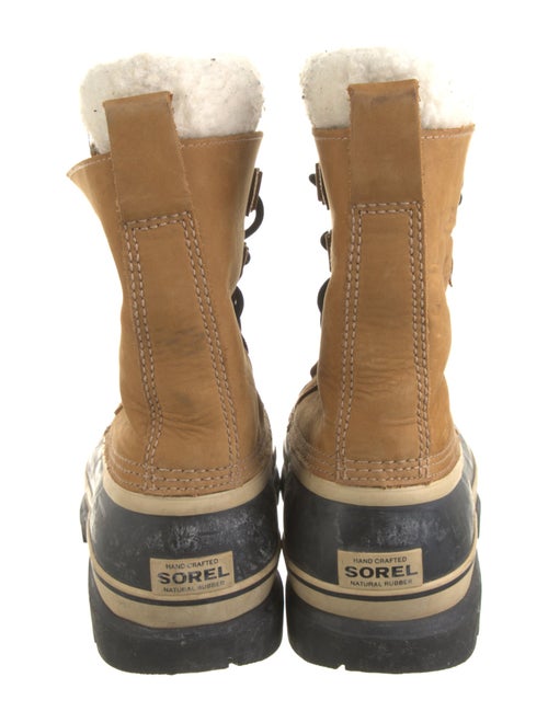 Sorel Suede Printed Lace-Up Boots