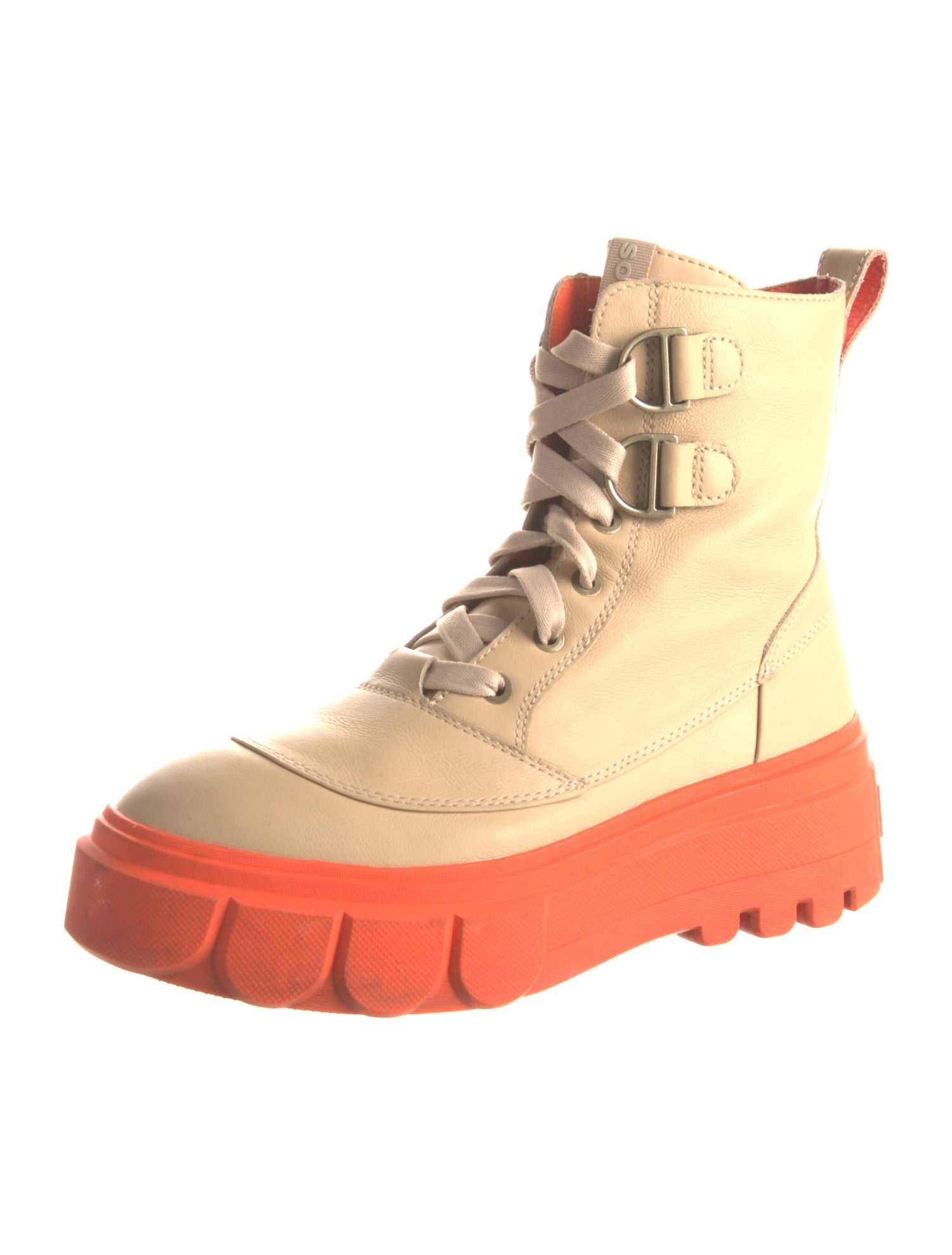 Sorel Leather Combat Boots