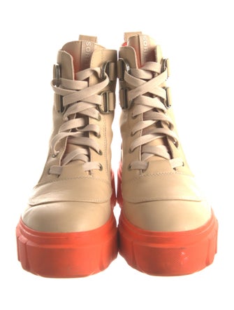 Sorel Leather Combat Boots