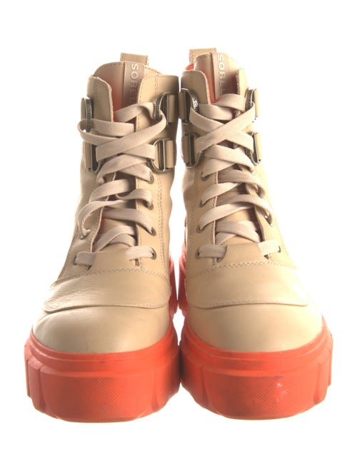 Sorel Leather Combat Boots