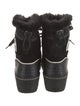 Sorel Suede Leather Trim Embellishment Lace-Up Boots