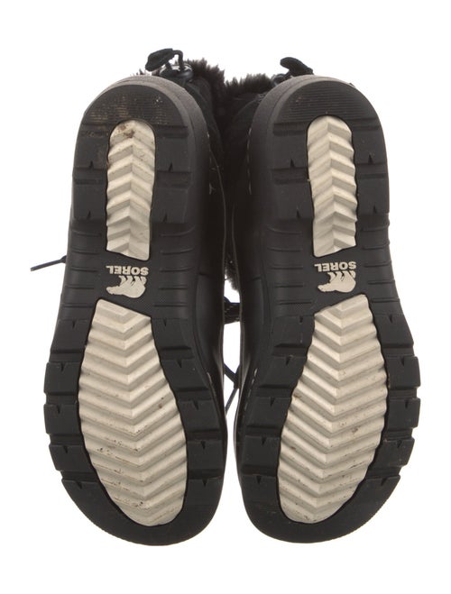 Sorel Suede Leather Trim Embellishment Lace-Up Boots