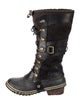 Sorel Leather Lace-Up Boots