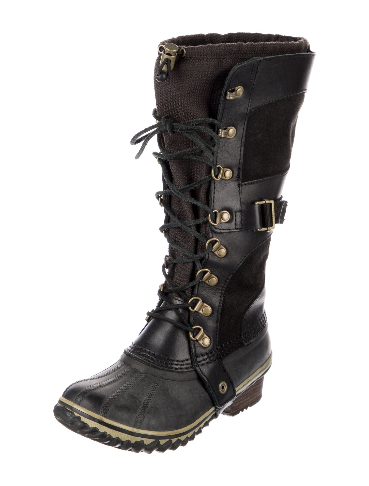Sorel Leather Lace-Up Boots