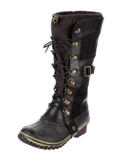 Sorel Leather Lace-Up Boots