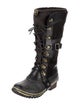 Sorel Leather Lace-Up Boots
