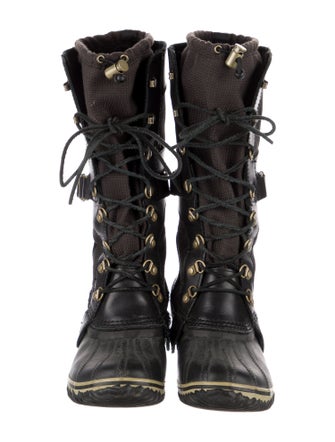 Sorel Leather Lace-Up Boots