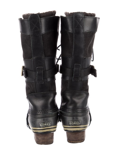 Sorel Leather Lace-Up Boots