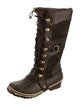 Sorel Leather Lace-Up Boots