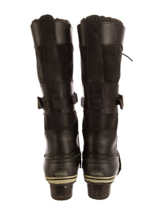 Sorel Leather Lace-Up Boots