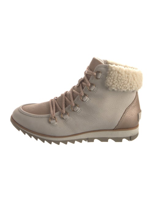 Sorel Suede Wedge Sneakers