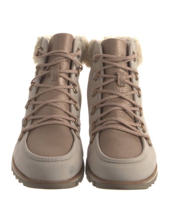 Sorel Suede Wedge Sneakers