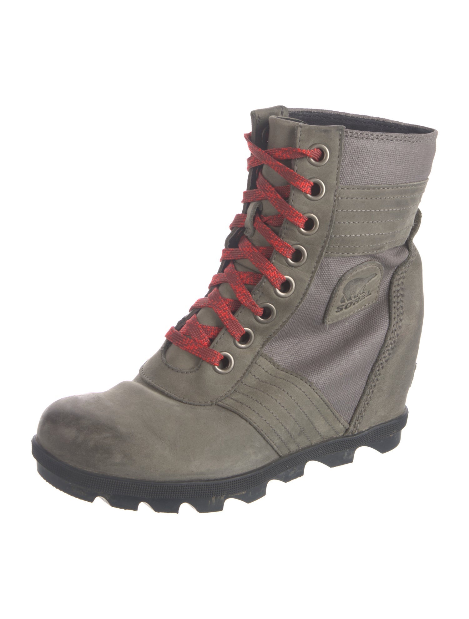 Sorel Suede Combat Boots