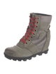 Sorel Suede Combat Boots